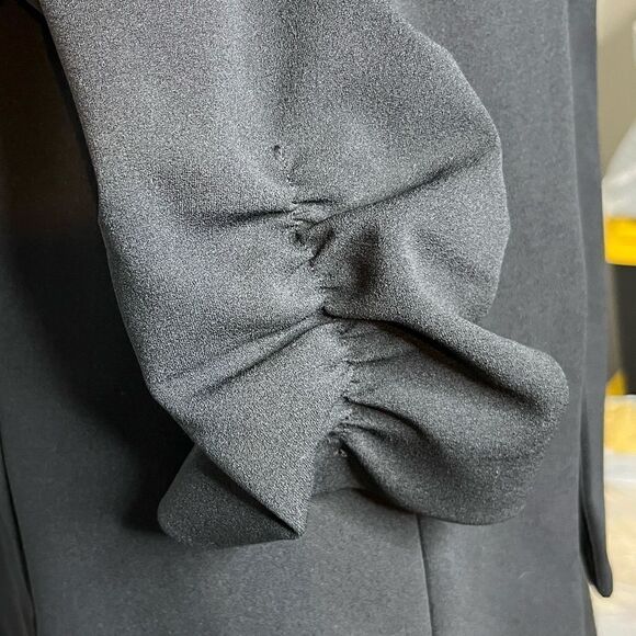 Worthington Open Front Work Blazer Black Size Medium - Picture 5 of 5